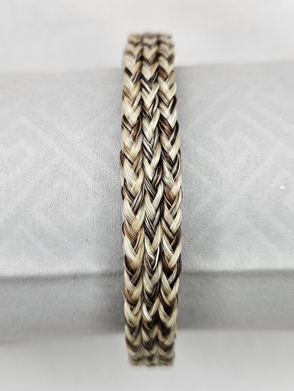 Vintage Western Braided Natural Horsehair Adjustable Sliding Knot Bracelet